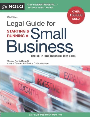 Legal Guide for Starting & Running a Small Business, 12th Edition