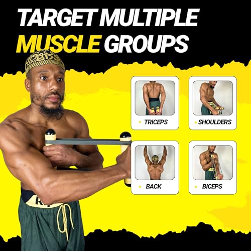 Image of Replacement Bands for RipStick Workout Equipment - Adjustable Resistance Training, Joint Rehab, Shoulder Workout
