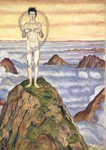 Impression Ferdinand Hodler Blick dans Die Unendlichkeit pour habiller un grand mur de salon