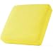 Housse de coussin de canapé sur mesure en polaire extensible pour coussin de canapé (jaune, taille 3XL)