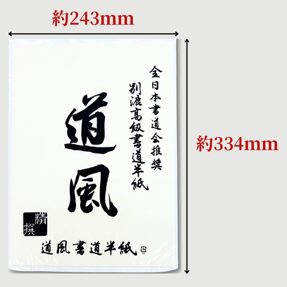 Amazon.co.jp: 書道半紙 道風 中級者～上級者向け 書道教室 仮名練習