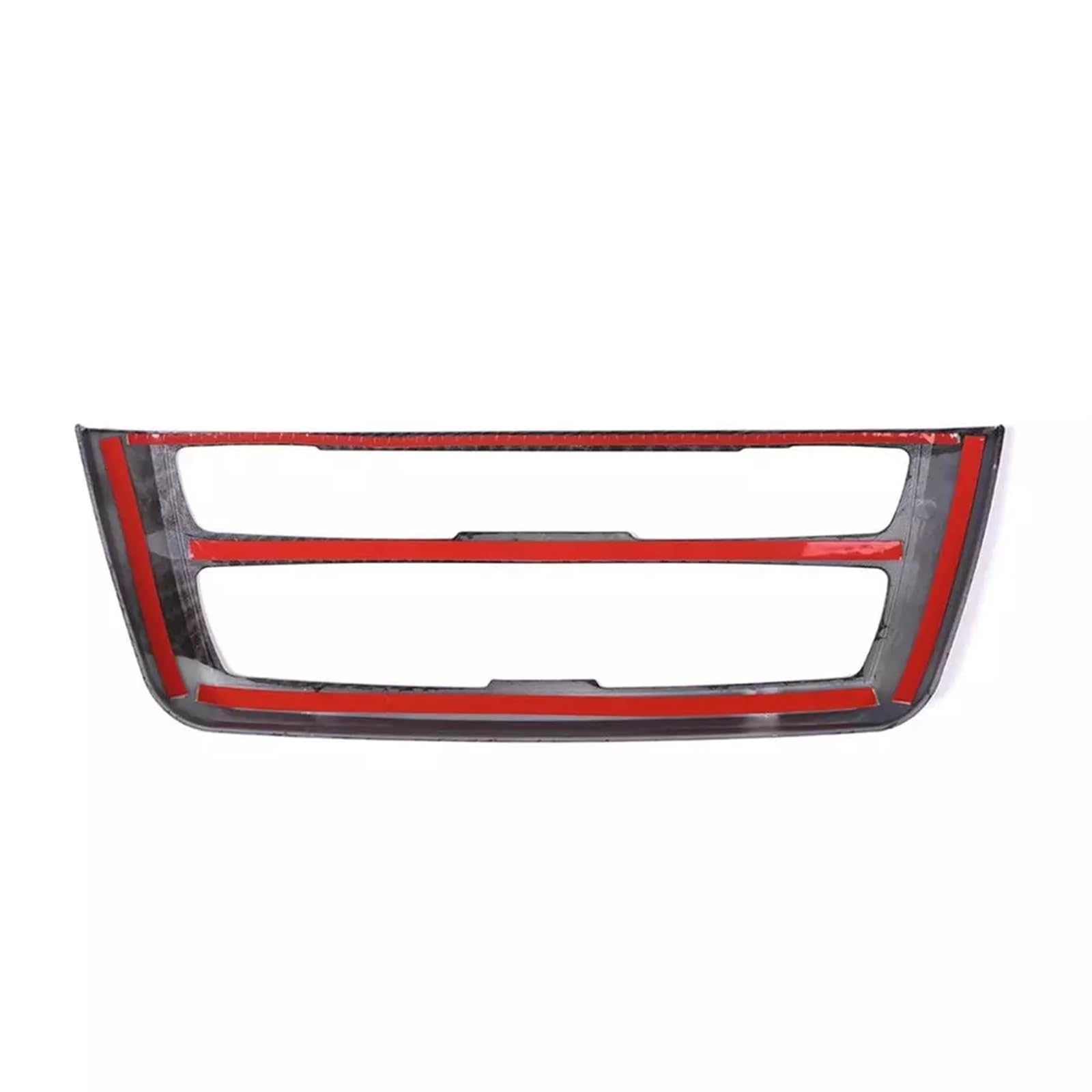 Komponenten Für BMW 3 4er 3GT F30 F32 F34 2013–2018 Carbon-Faser-Auto-Innenraum-Center-Control-CD-Panel-Rahmen-Abdeckungsaufkleber(Carbon fiber)