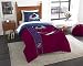 NHL Colorado Avalanche Printed Twin Comforter & Printed Sham, 64" x 86"/24" x 30", Red