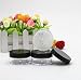 Chytaii 3pcs Polvo Recipiente Caja Contenedor Botes Vacía Transparente para Cosmética Polvo...