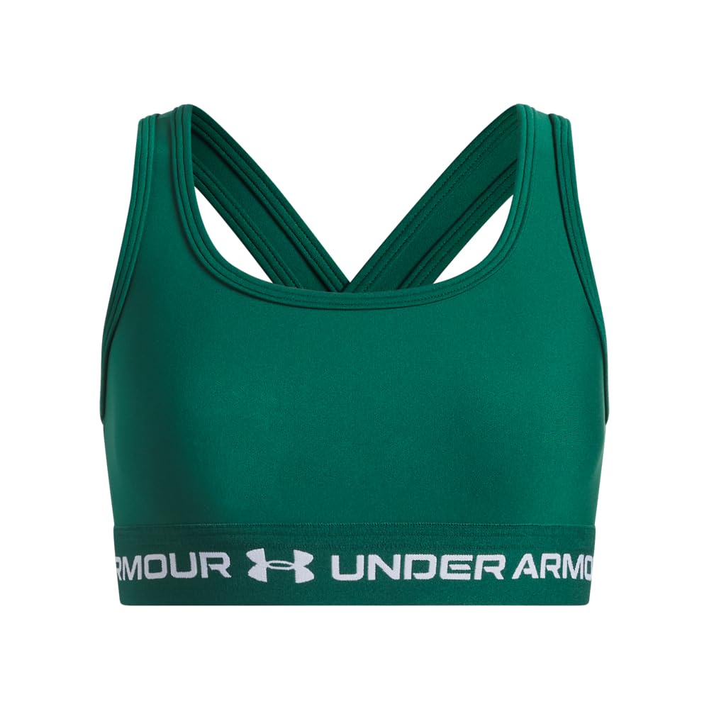 Under Armour Kids Cross-Back Mid-Impact Sports Bra (Big Kid)