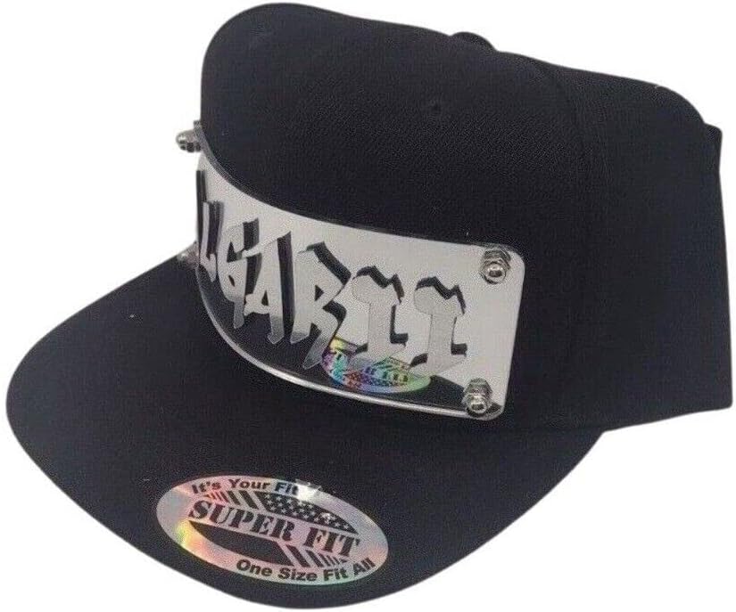 Personalized Custom Snapback Hat Six Panel Flat Bill Snap Back Hat Cap with Laser Cut Graffiti Letters, Custom Made to Order, Comfortable and Unique, Great Gift, an Exclusive Creation