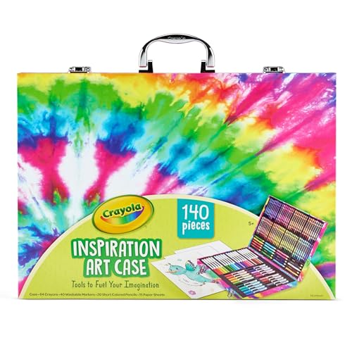 Crayola Inspiration Art Case Coloring Set - Tie-Dye (140ct),...