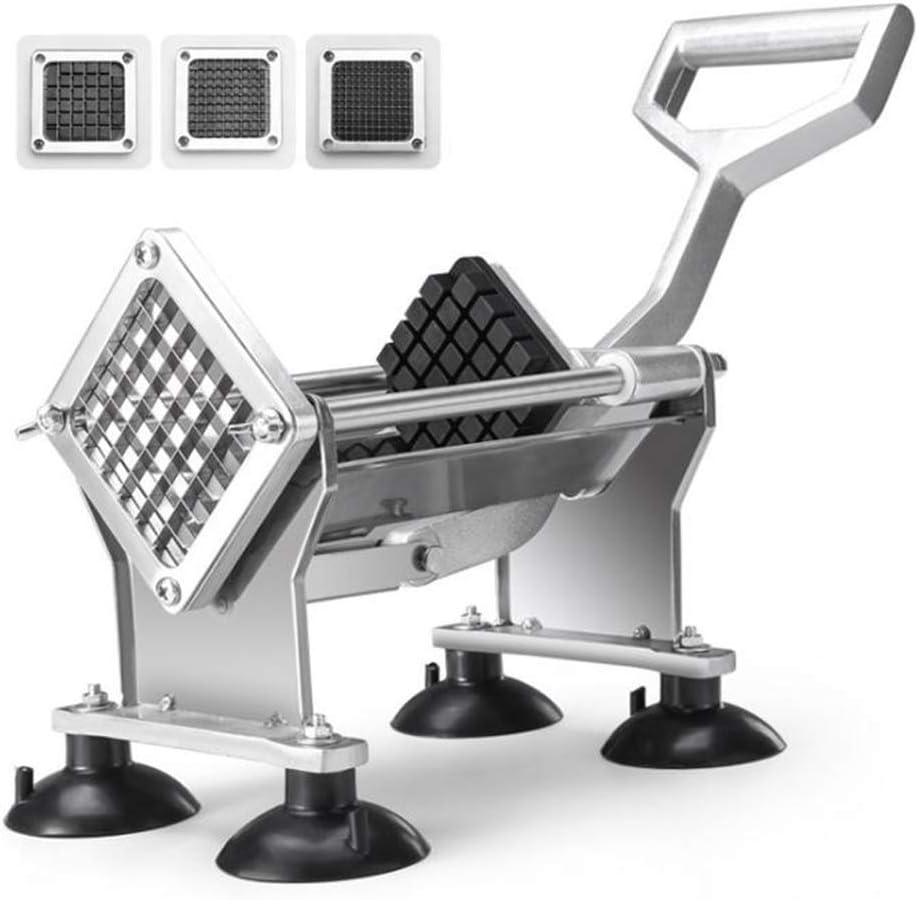 Potato Chipper, Fries Machine Cutting Machine, Radish Potato Fries Cutting Rod Home Multi-Function/Fries Machine Cutting Machine Commercial Fries Machine Manual