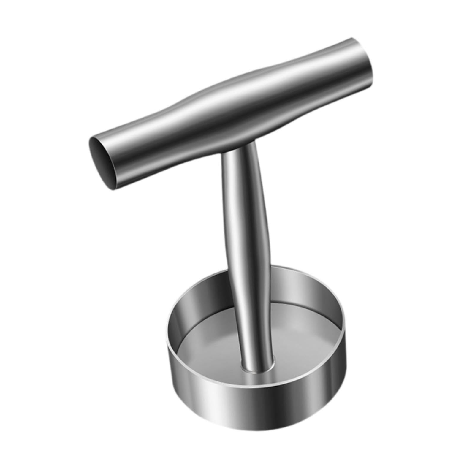 Gralara Presse à hamburgers, diamètre 9cm, ronde, pour sandwichs, hamburgers, galettes, pour barbecue, Steak, Hot Dog