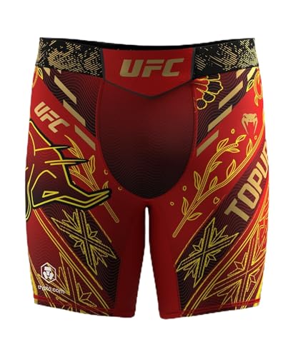 Venum Men's UFC Unrivaled Red Ilia Topuria Vale Tudo Short