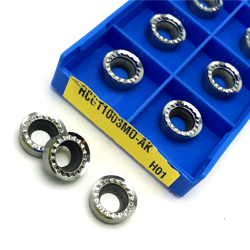 Insertos de torneado de aluminio RPGT1204 AK H01 10 pcs miniatura 2