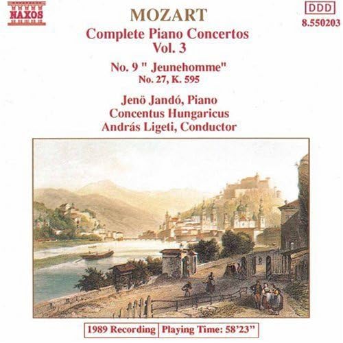 Piano Concerti 9 & 27 [Audio CD] W.a. Mozart; Mozart and András Ligeti