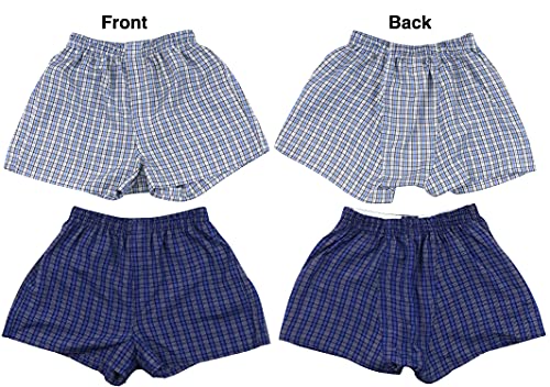 Tobeinstyle Boys' Pack Of 6 Tartan Patterned Boxer Shorts thumb #1