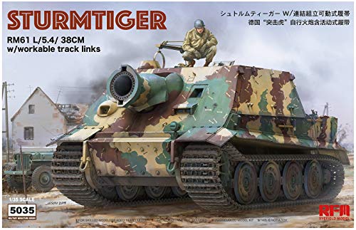 Rye Field Model Maquette Char Sturmtiger Rm61 L/5.4/38cm