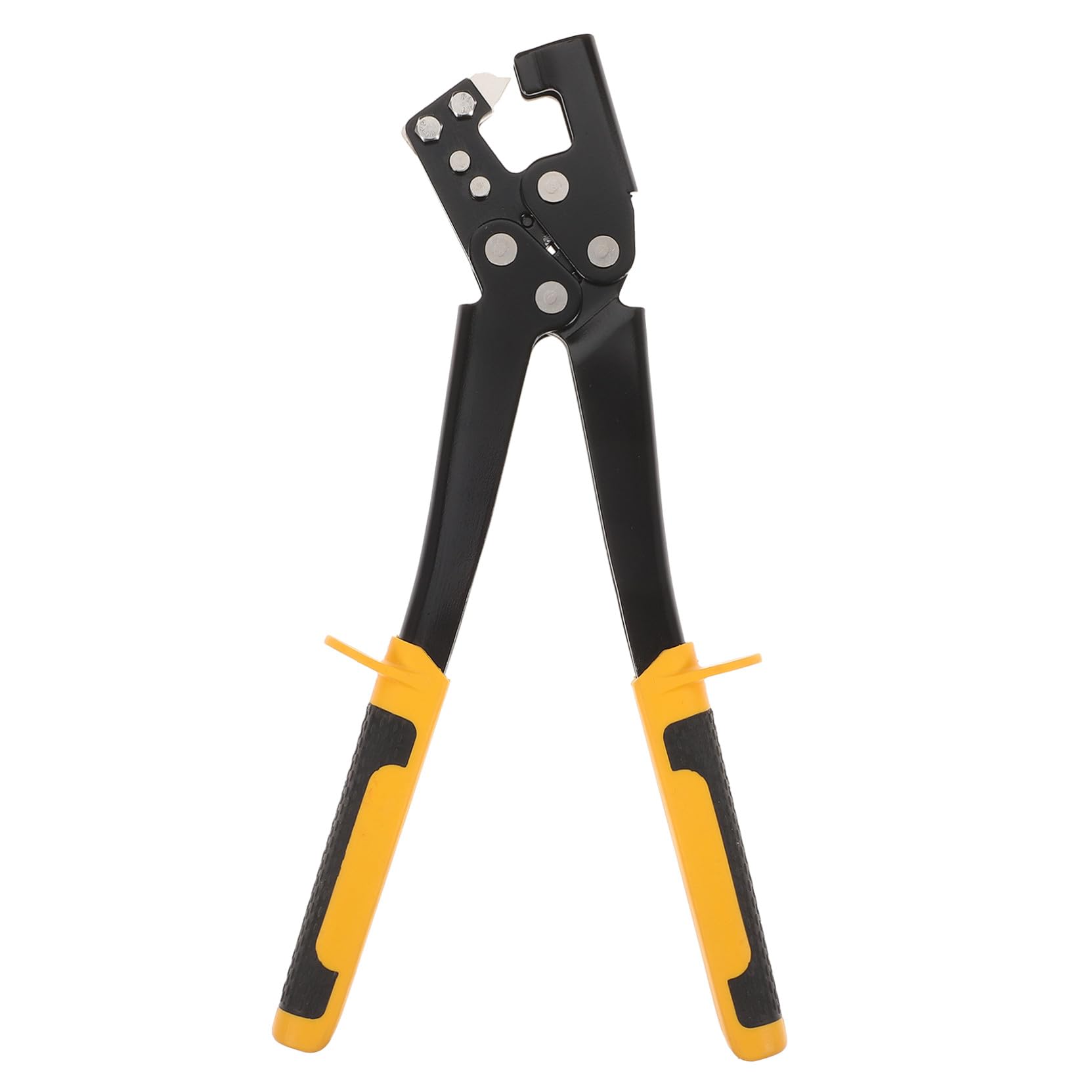Toddmomy Alicates para Instalación de Paneles de Yeso de Acero Naranja Diseño Ergonómico para Fijar y Unir Perfiles de Acero en Construcción