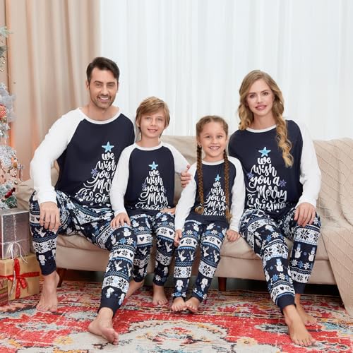 Christmas Pajamas for Family Matching Family Christmas Pajamas Matching Set Xmas Pjs Sleepwear4