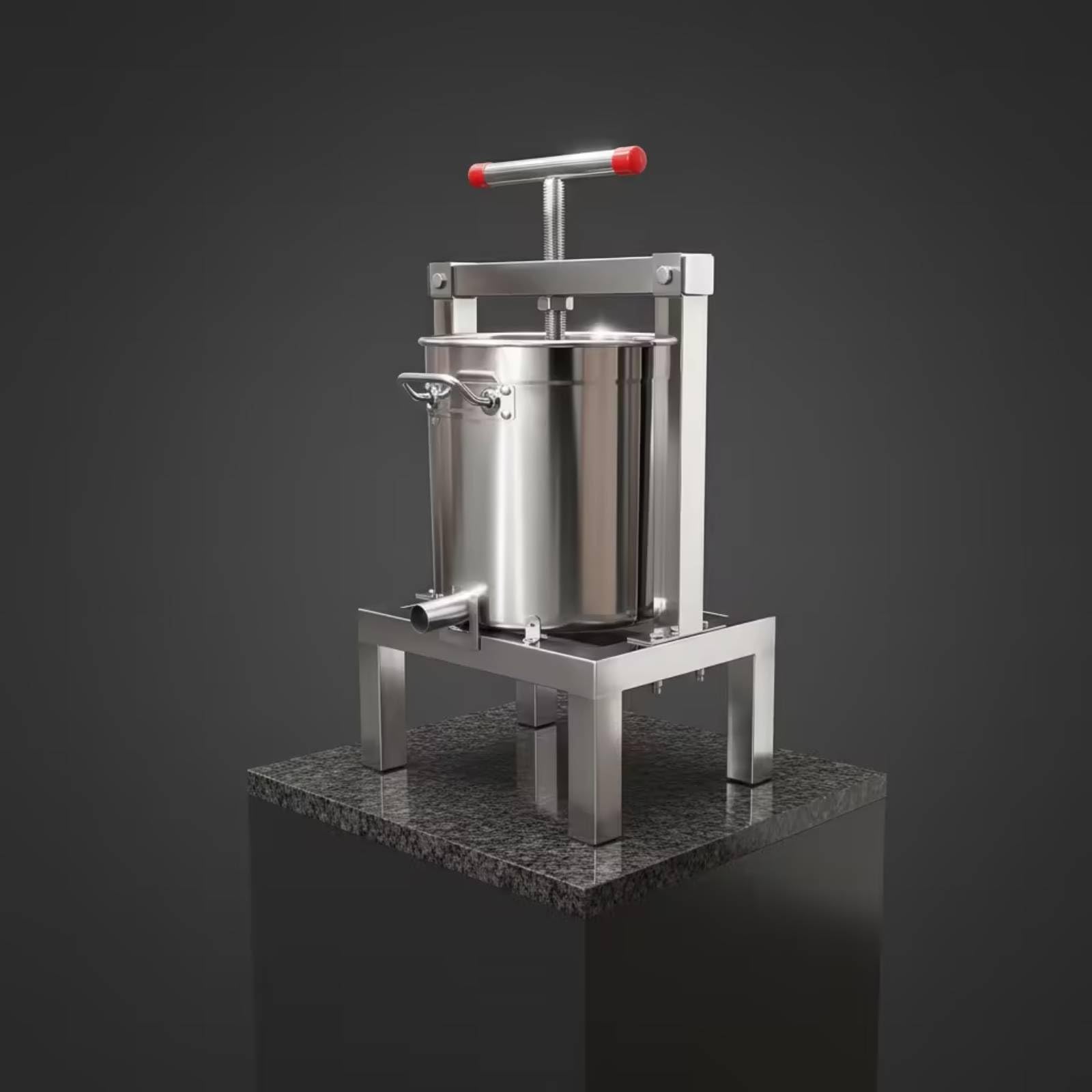Torchio Manuale con Manovella a T Resistente Estrattore di Manuale Professionale Pressa per Apicoltori, Hobbisti, Apicoltura