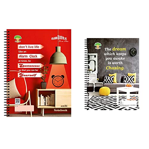 Image of amblitz Spiral Notebook - A4-500 Pages - Unruled Mega Spiral Notebook - A4-600 Pages - Unruled