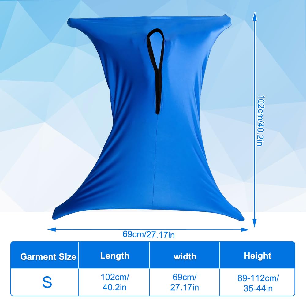 SGZIOO Sensory Body Sock for Kids, 40"X27" Body Sock Sensory Kids, Stretchy Sensory Socks Kids Autism, Sensory Body Sock Kids, Full-Body Wrap Stretchy Body Sox for Children with Autism, Anxiety - Image 2