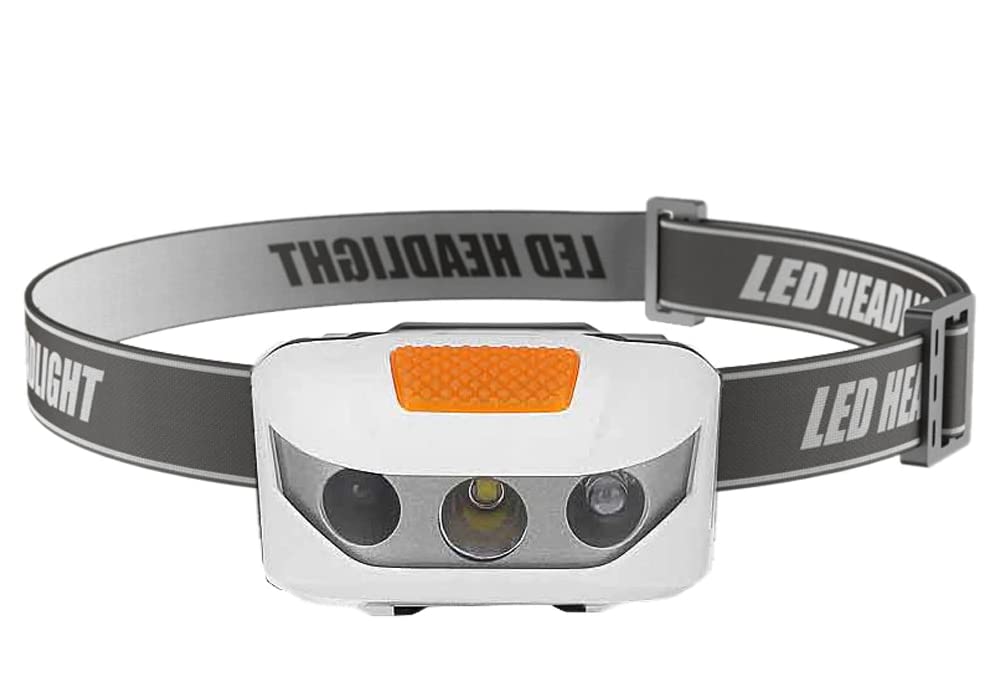 Linist Mini Sensor Headlamp 3 Light Modes Waterproof R3+2 LED Super Bright Headlight Headlamp Torch (B09RW5Z5C7) Amazon Price History, Amazon Price Tracker