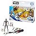 STAR WARS Epic World of Action IG-11 & Grogu Speeder Bike, 4-Inch Scale Action Figures & Vehicle, Toys for Boys & Girls Ages 4+