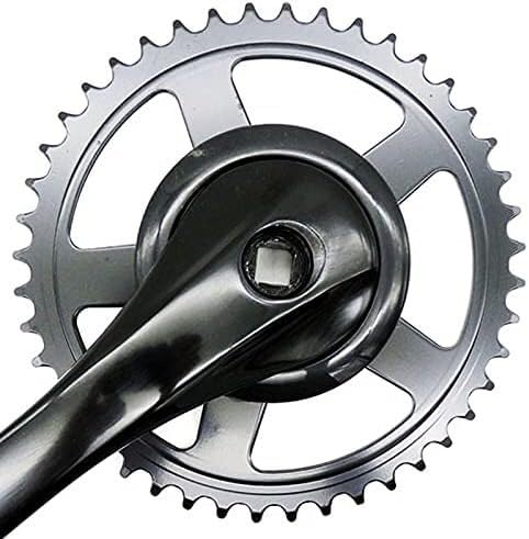 zestaw korb rowerowych, 44T 170mm jednobiegowy rower szosowy składany stop aluminium