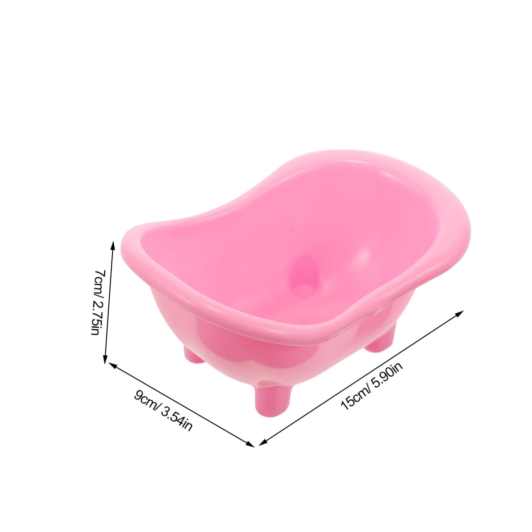 HOLIDYOYO Parrot Cage Bathtub Bird Bath Basin Parrot Bathing Tub Small Bird Bath