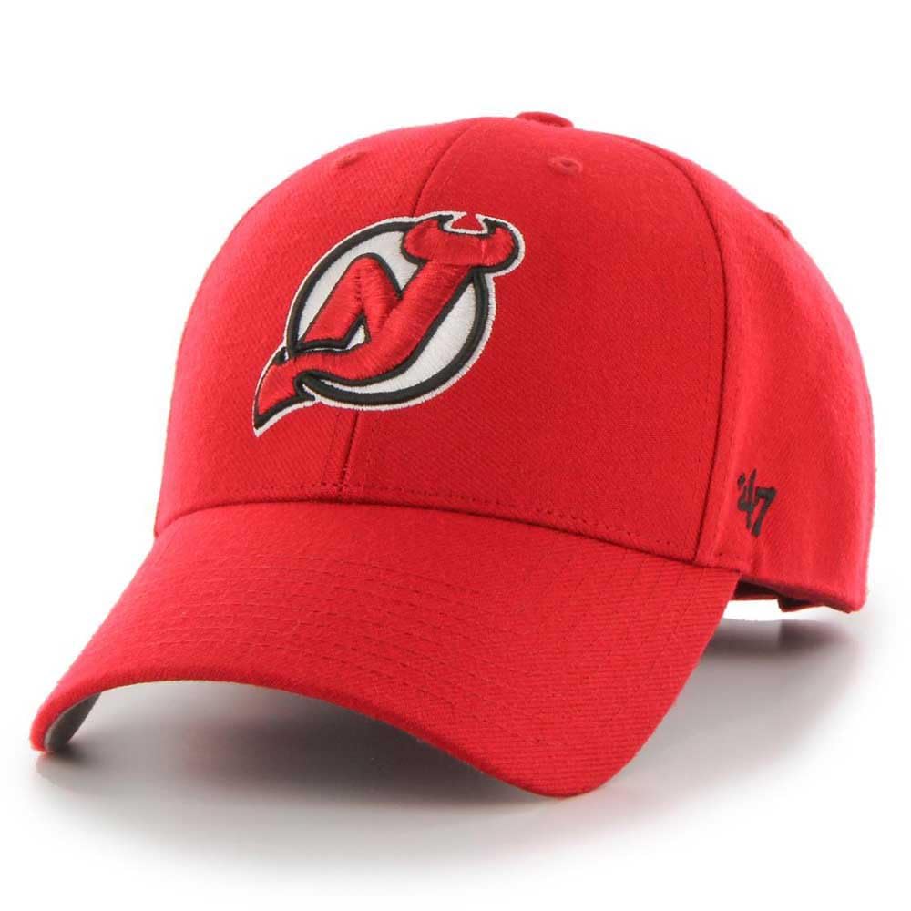 47 NHL Truckerkappe verstellbar gebogener Schirm Teamlogo Cap Eishockey Mesh Snapback