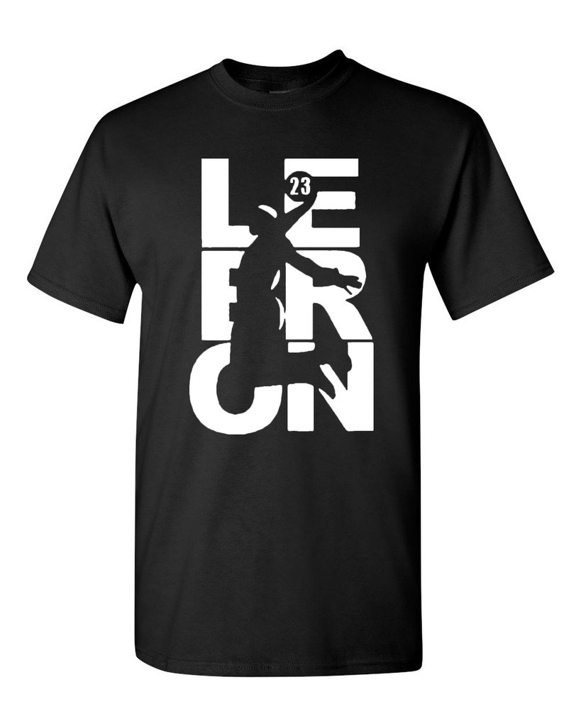 L23 Fan Wear C6 Basketball Sports Novelty Adult T-Shirt Tee (X Large, Black w/White)