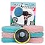 3x Pink Pads 3x Light Blue Pads