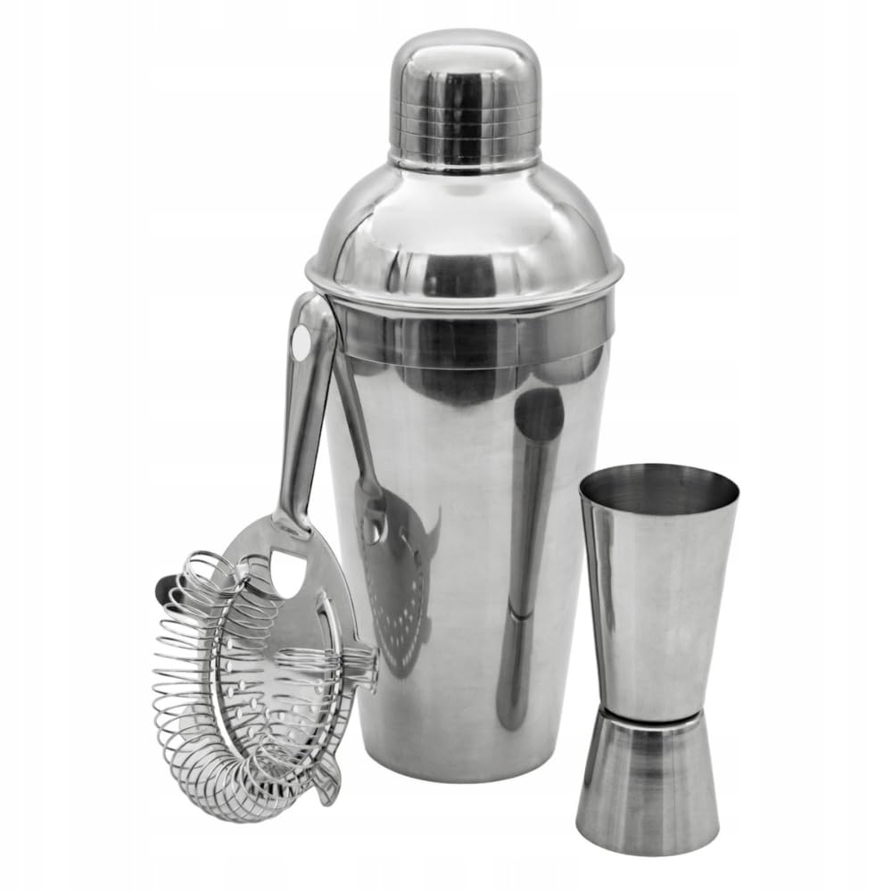 Stolmet Bartender Set Cocktail Maker, Cocktail Shaker, Perfect For Parties And Barbecues, Ice Bucket With Tongs And Lid, Ice Bucket For Bottles, Party Set (Bartender Set)