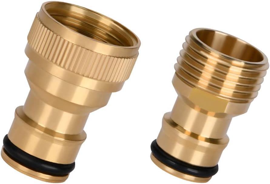 flintronic 2 Pack Universal Kitchen Tap Connector, Universal Hose