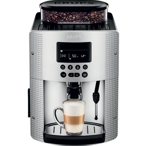 Krups Cafetera automática EA810B70 (1450 W, 1,8 litros, 15 bar, boquilla CappuccinoPlus), color antracita