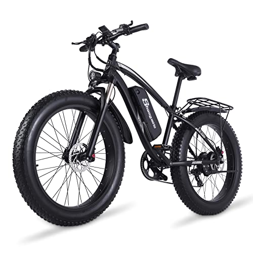 Shengmilo Electric Bike,MX02S Electric Bikes For Adults 26 * 4.0 Fat Tire ebike, 17Ah Battery,Shimano 7 Speed E Bikes… - Image 6