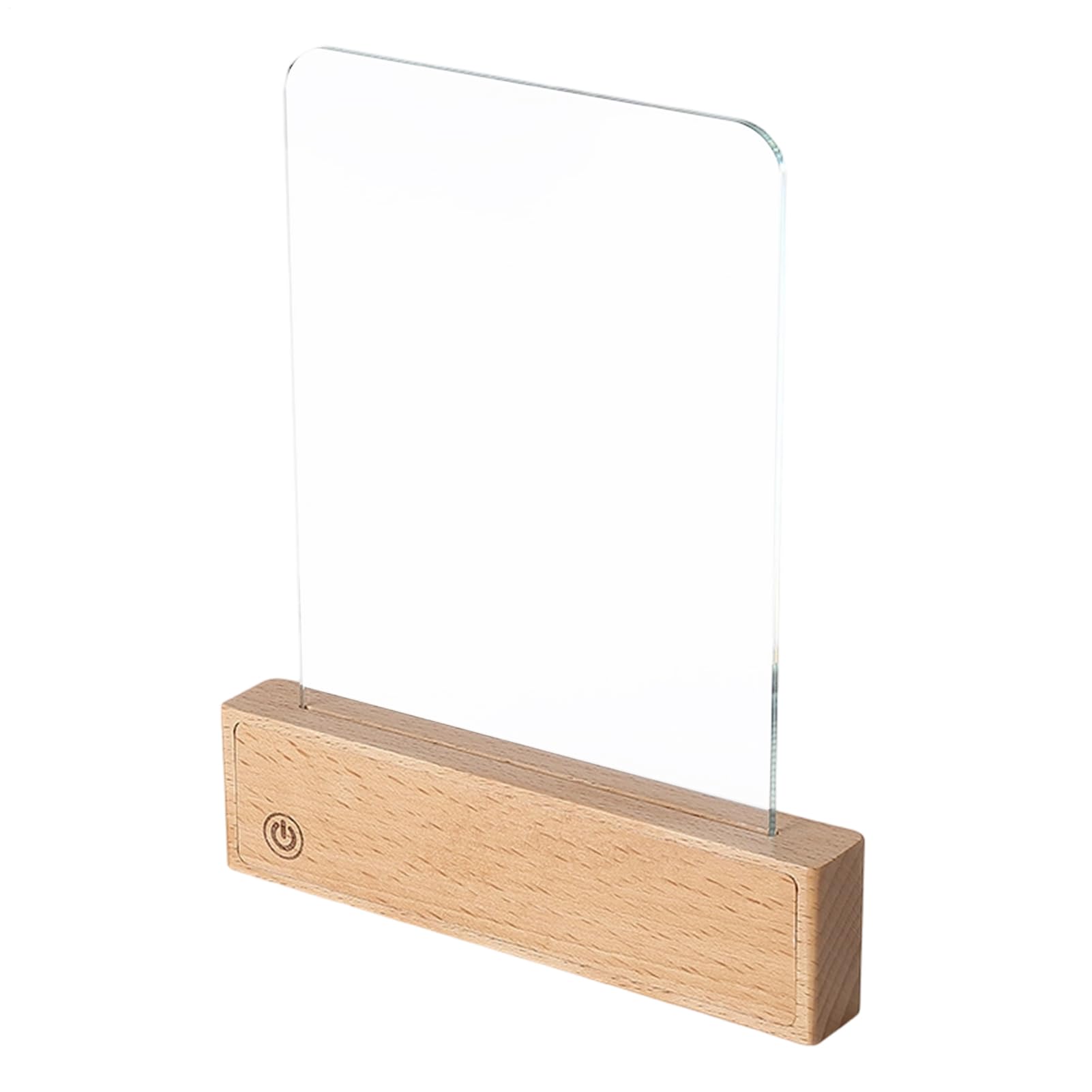 Luce da Libro Piatta Ricaricabile Lampada Ricaricabile Trasparente A 3 | Luce Da Libro LED Regolabile E Personalizzabile per Lettori Bambini Uomini Studio Notte Scrivania Comodino Viaggio