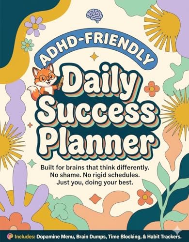 Amir AbbasDaily Flow ADHD Planner: Stop the Overwhelm with Brain Dump Pages