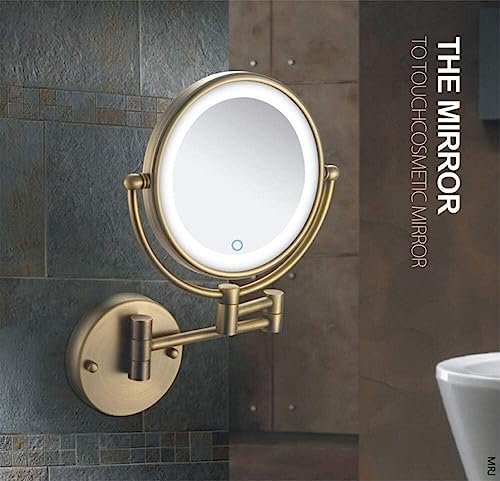 Miroir de salle de bain LED haut de gamme à fixation invisible