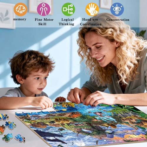 Puzzle Zoologico 6 a 10 Anos miniatura 2