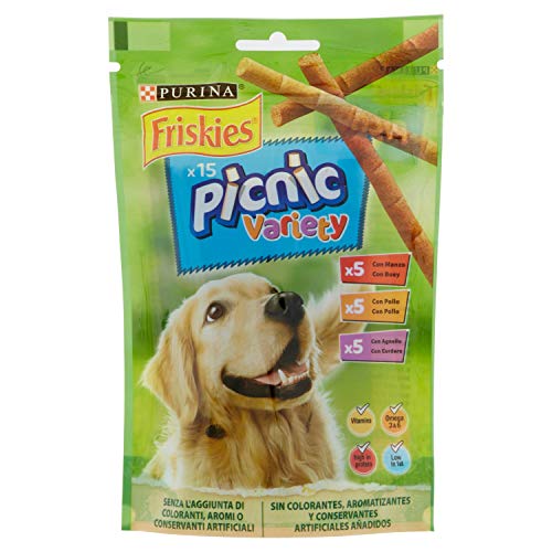 Friskies - Picnic Assortito, 126 gr (15 bastoncini)