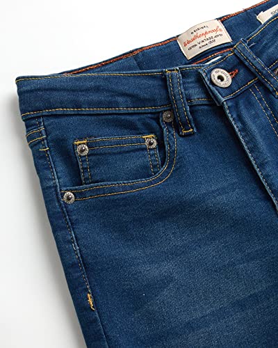 Weatherproof Vintage Boy's Denim Jeans - Straight Skinny Fit Pants - Ultra Stretch Casual Pants for Boys3