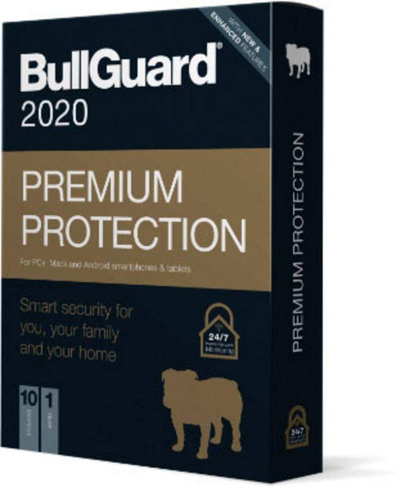 BullGuard Premium Protection 2020 – 1-Jahres-Lizenz für 5 Geräte (Multi-Device, Attach) – Produktcode BENPPFCOEMMDL2012