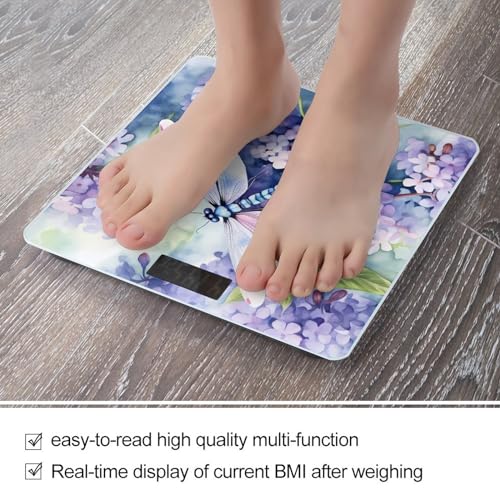 Báscula Digital Floral Dragonfly para Peso Corporal miniatura 5