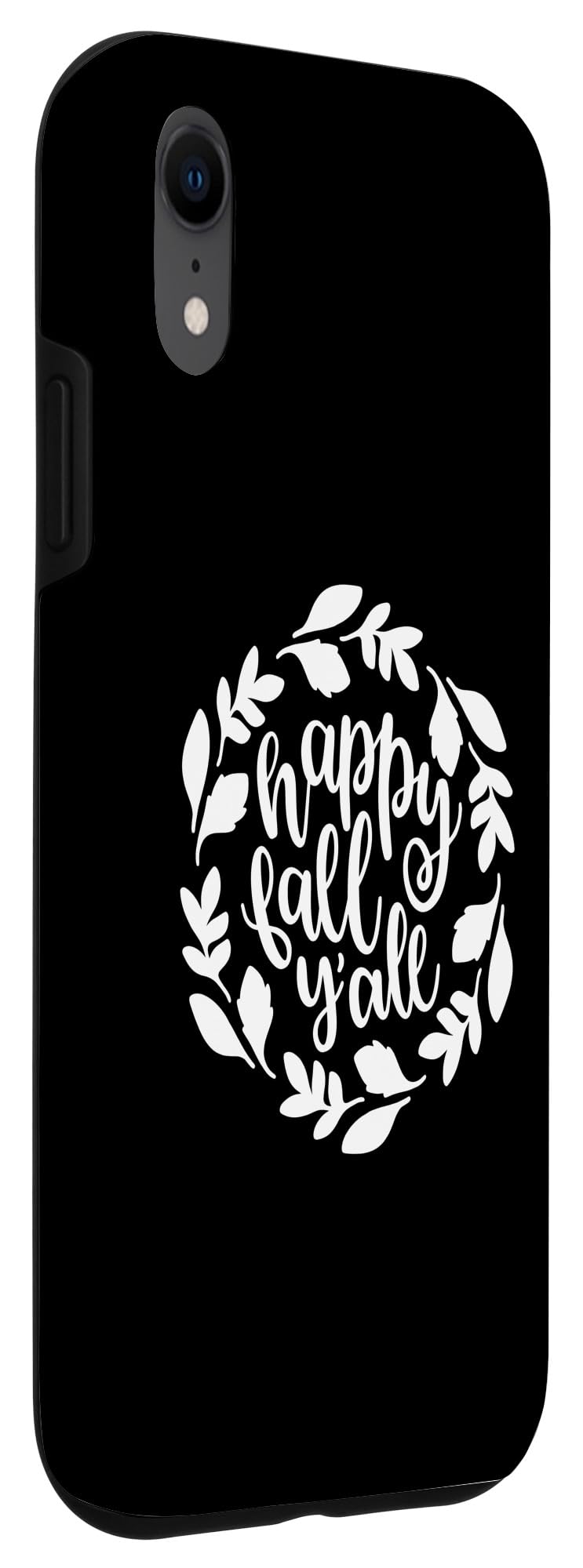 iPhone XR Happy Fall Y'all Pumpkin Spice Season Autumn Leaves Case - Image 3
