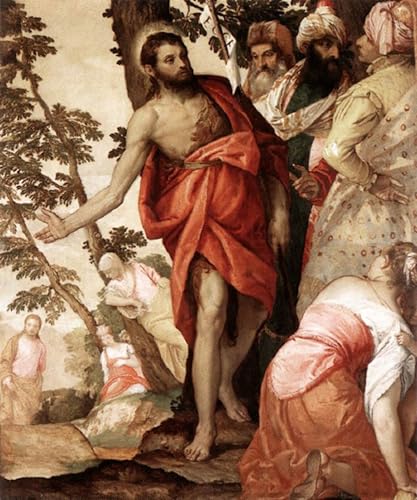 Impressions d'art Mural de Paolo Veronese Tableau Vintage Prestige 60x90cm