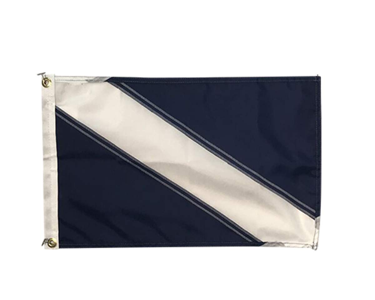 12x18" Brazil Boat Flag - Durable All Weather Nylon With Header & Grommets - Made In The USA - View #2