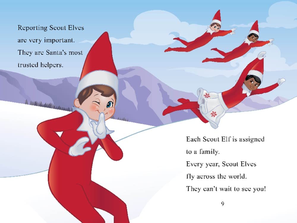 The Elf on the Shelf: Meet the Scout Elves: A Christmas Picture Book About Santa and His Elves (I Can Read Level 1)      Paperback – September 12, 2023
