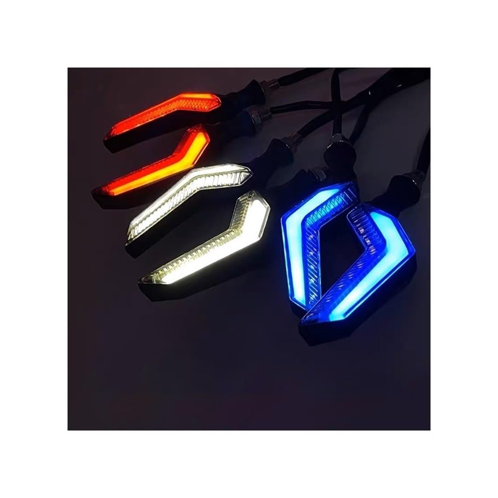 indicatori di direzione, Indicatore Luminoso Direzione A LED Per Moto Indicatore Luminoso Segnale Arresto Della Coda Moto Accessori Per Vt750 Vtx1300 110Cc 90Cc Dio27