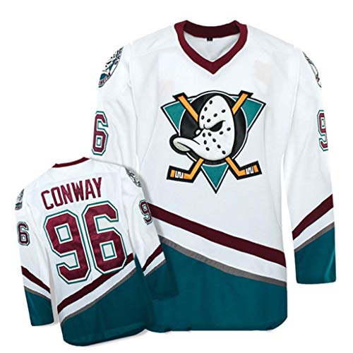 GLZTY NHL Hombres Jerseys Ducks Jersey de hockey sobre hielo Camiseta de...