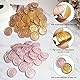 Selbstklebende Siegellack, 50pcs Selbstklebender Siegellackstempel, Siegelaufkleber Siegelwachs, Siegelaufkleber Siegelwachs, Zum Versiegeln von Briefumschlägen Karten Scrapbooking(Rosa)