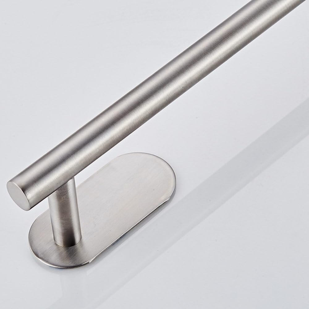 VVW&LIU Portasciugamani da Bagno in Acciaio Inox da 40 cm e 50 cm, Autoadesivo, da Parete, per Bagno, Balcone.